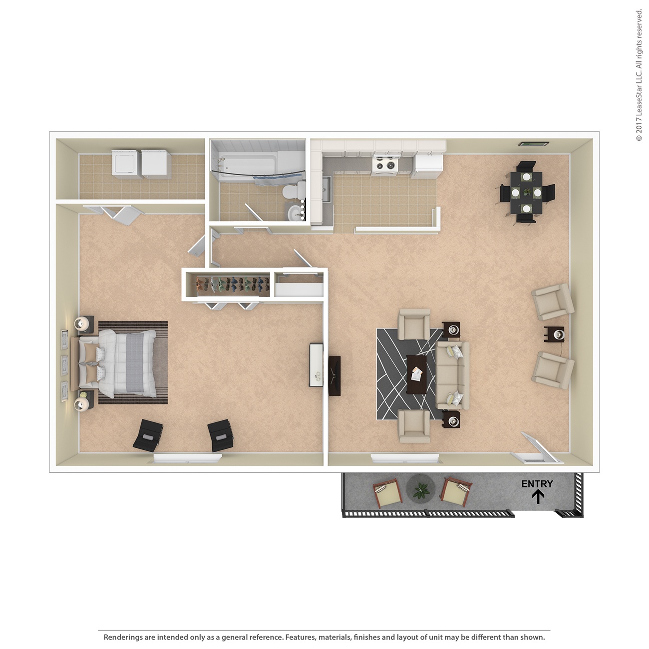 A floor plan of a house with a living room